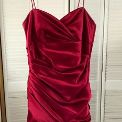Long Red Prom Dress