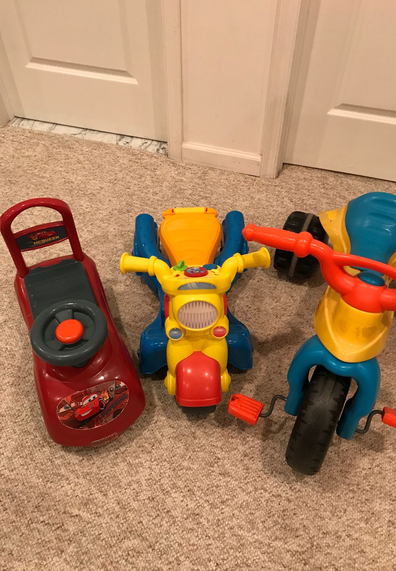 Toddler ride on toys