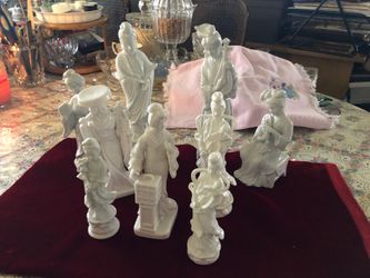 Collectible 9 figurine from ocean city N.J 1973- 1974.