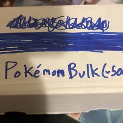 Card Game: Pokémon TCG Bulk Cards