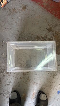 Clear Shoe Container