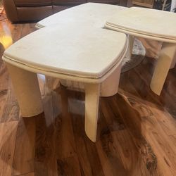 Living Room Table Set – 2 End Tables & 1 Coffee Table – $200.00 – East Houston 