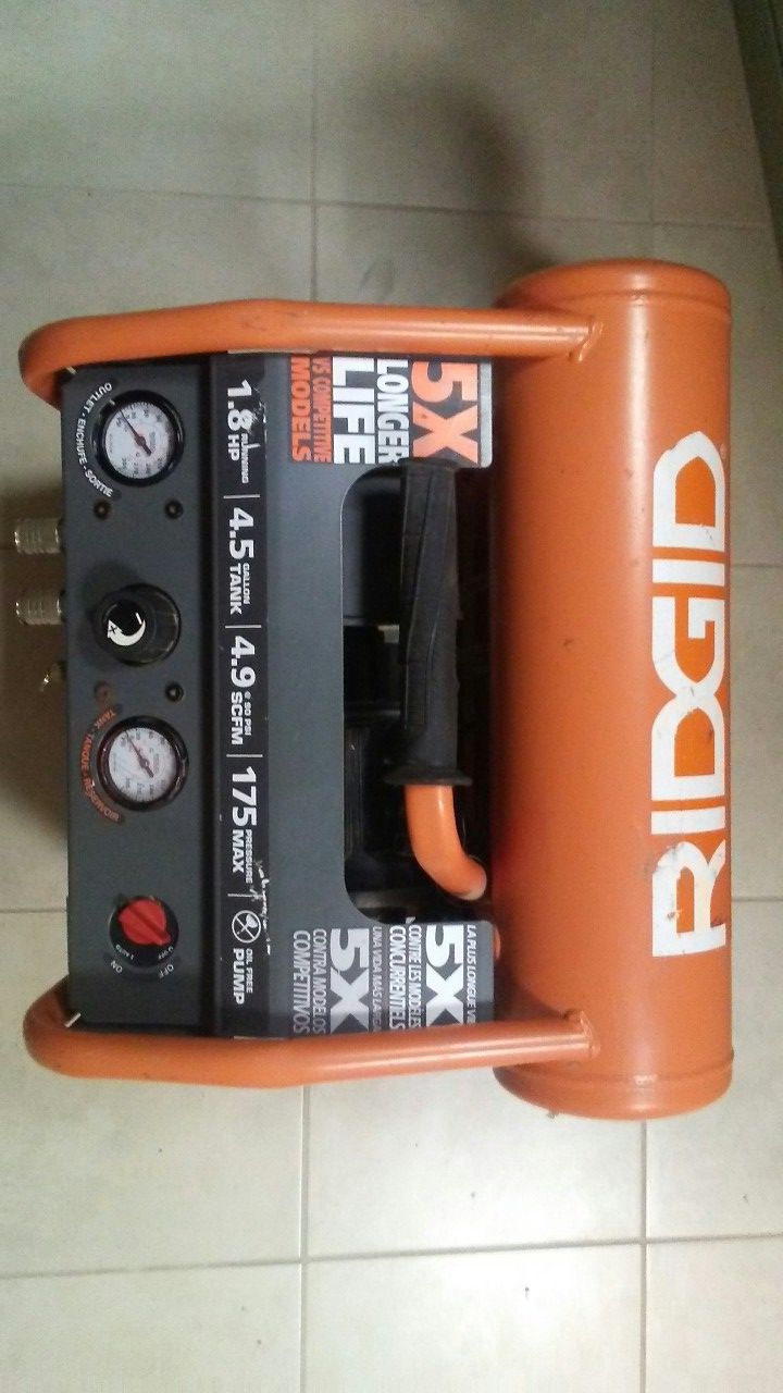 Ridgid Air Compressor