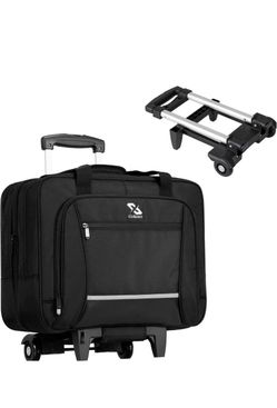 NEW Rolling Laptop Bag with Wheels – Expandable