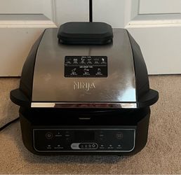 Ninja Foodie Indoor Electric 6-in-1 Grill, Air Fry, Roast, Bake, Broil, Dehydrate