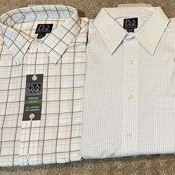 Button Up Dress Shirts (2 For 20)