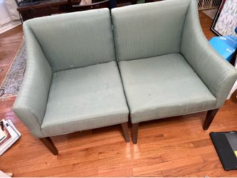 Double accent chairs