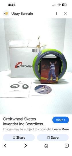 Orbitweel skate