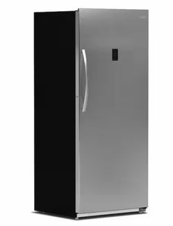 Convertible Upright Freezer in Silver