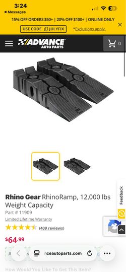 UNOPENED TRUCK RAMPS