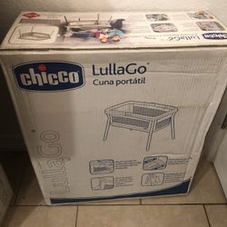 Brand New Chicco Lullago Portable Bassinet Sand 