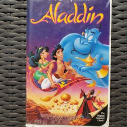 Aladdin - Black Diamond ULTRA RARE COLLECTION Walt Disney HOME VIDEO VHS