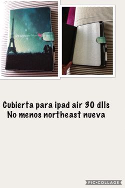 Cubierta para ipad air 30 dlls no menos northeast pickup