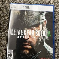 METAL GEAR SOLID DELTA SNALE EATER 