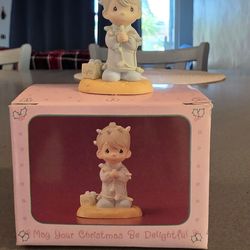 1990 Precious Moments 575496 - "May Your Christmas Be Delightful"