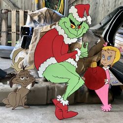 Christmas Grinch Set