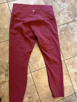Lululemon leggings size 12