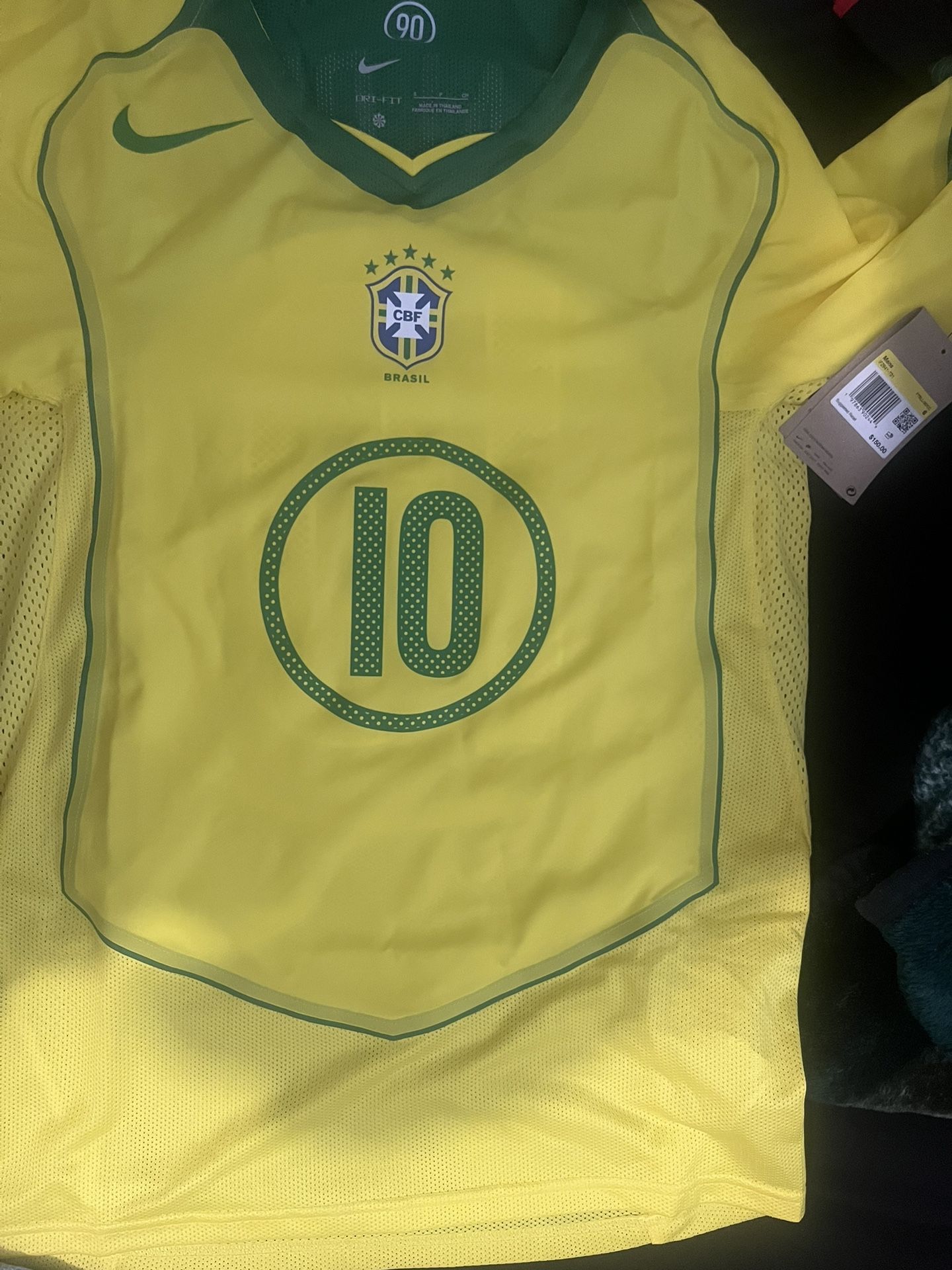 Brazil Retro Jersey Authentic Ronaldhino