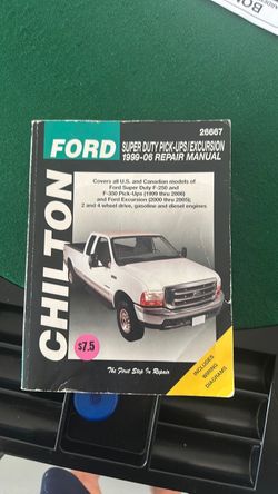 1999-06 Ford Repair book