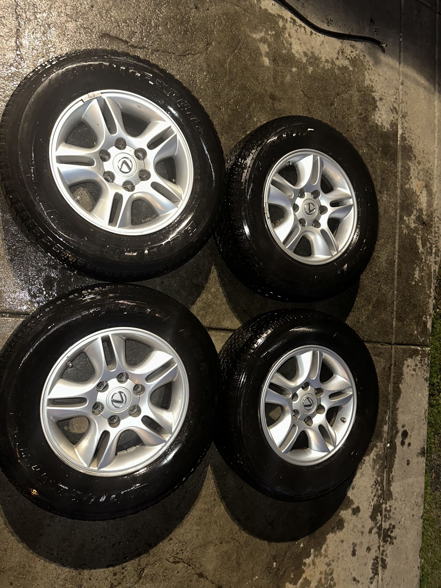 OEM Lexus GX470 Factory Wheels & Tires