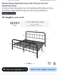 Free bed frame