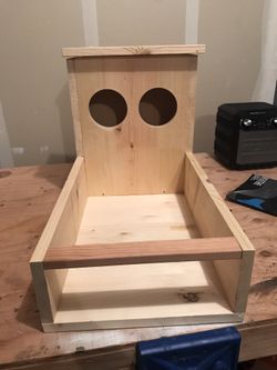 Bunny litter box and hay feeder