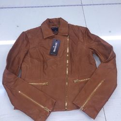 True Religion Women's Genuine Lambskin Moto Jacket (XS) MSRP $399