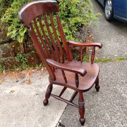 Antique High Back Windsor Chairs
