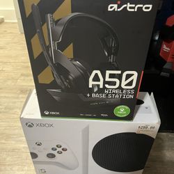 XBOX SERIES S 512GB + Wireless A50 Astro Gaming Headsets