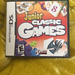Nintendo DS junior classic games