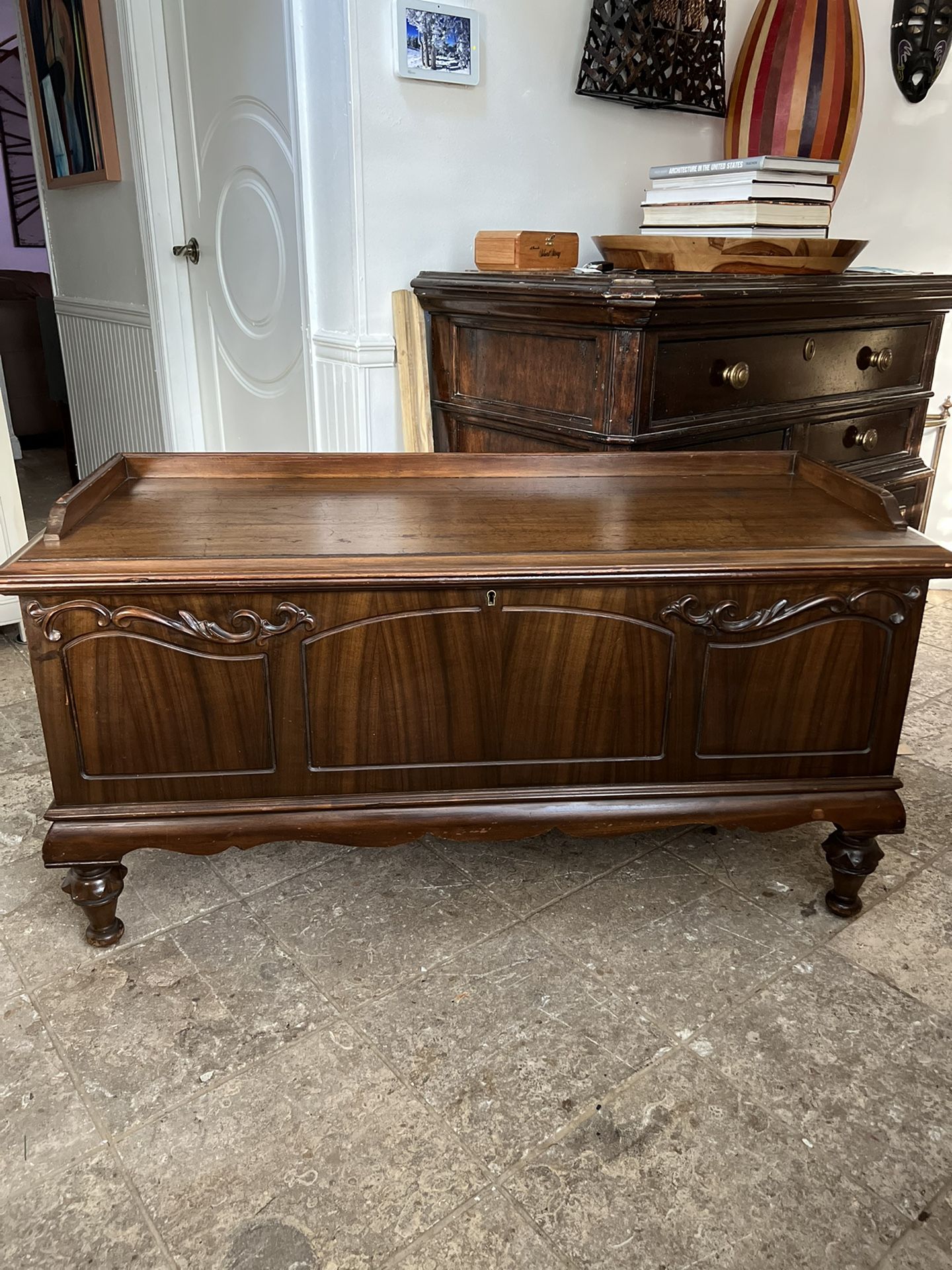 Mid Century Vintage Hope Cedar Chest By Cavalier