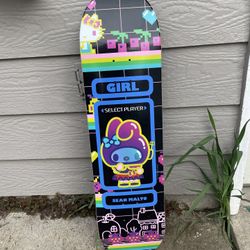 GIRL X SANRIO SKATEBOARD MY MELODY ARCADE STYLE