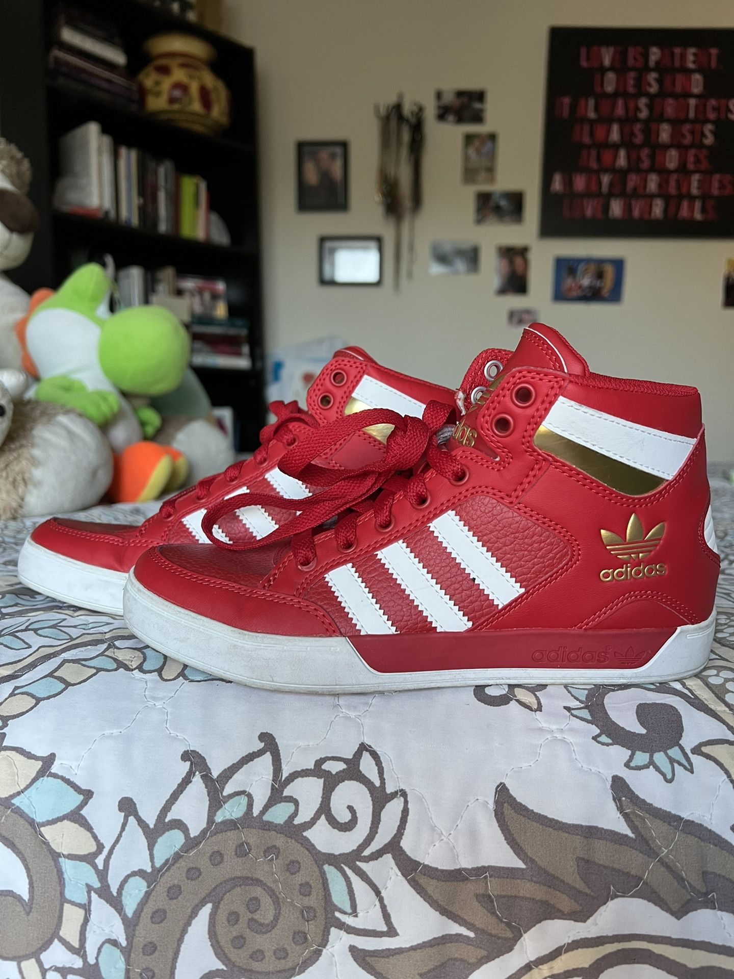 Adidas hardcourt red hotsell
