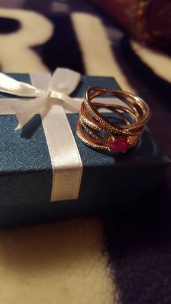 Last minute gifts natural Ruby ring