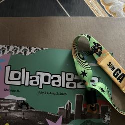 2025 Sunday Lolla Ticket