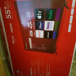 Roku TV TCL 55" 4KUHD TV - New!