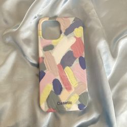 iPhone 12 Pro Max Pastel Paint Phone Case