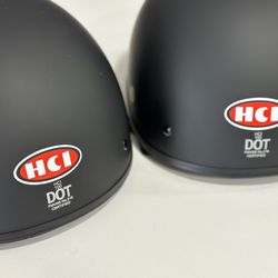 HCI 100 Motorcycle / Scooter Half Helmut DOT NWT! Size Large!