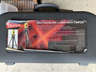 Laser level tripod
