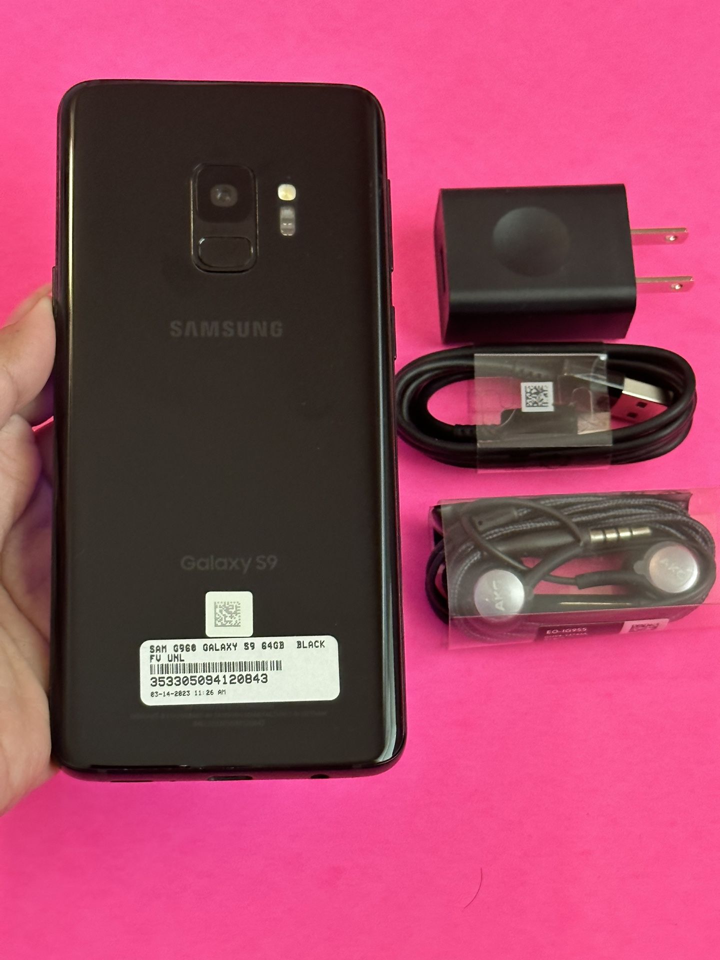 Samsung Galaxy S9 (64gb) Black UNLOCKED for Sale in Round Rock, TX