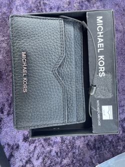 Michael Kors card holder brown