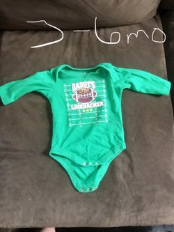 3-6 month long sleeve onesie