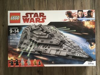Brand New Lego Star Wars First Order Destroyer
