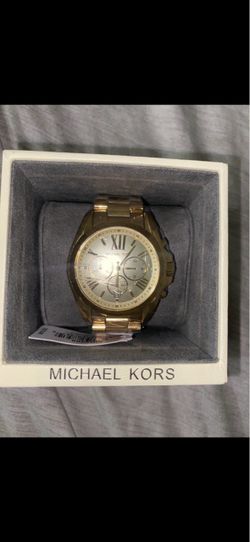 Michael Kors Gold-Tone Chronograph Watch