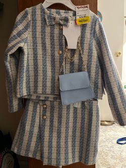 Girls tweed suit