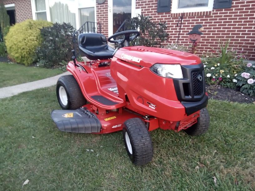 REAL NICE, TROYBILT PONY 42" RIDING MOWER