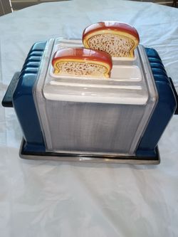 Vintage Treasure Craft Toaster Cookie Jar