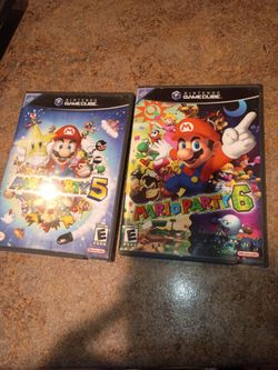 GameCube Mario party games $65 each need gone complete with manuals pick up in Glendale