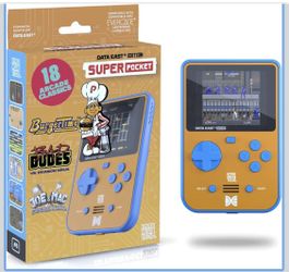 HyperMegaTech! Super Pocket Data East Edition  The HyperMegaTech! Super Pocket Data East Edition is a handheld console featuring a retro design, ideal