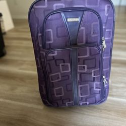 Apt. 9 2-Piece Purple Carry-On Luggage Set – $40 OBO